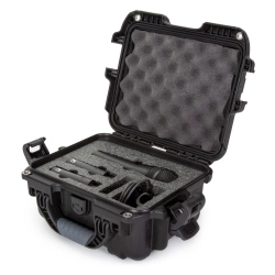 Skrzynia transportowa Nanuk 905 czarna z dedykowanym wkładem do Sennheiser single XS