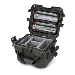 Skrzynia transportowa Nanuk 908 oliwkowa - Pro Photo Kit