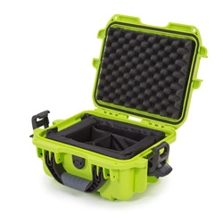 Skrzynia transportowa Nanuk 905 limonkowa z wkładem modułowym foto video