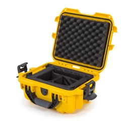 Skrzynia transportowa Nanuk 905 żółta z wkładem modułowym foto video