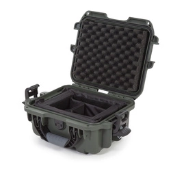 Skrzynia transportowa Nanuk 905 oliwkowa z wkładem modułowym foto video